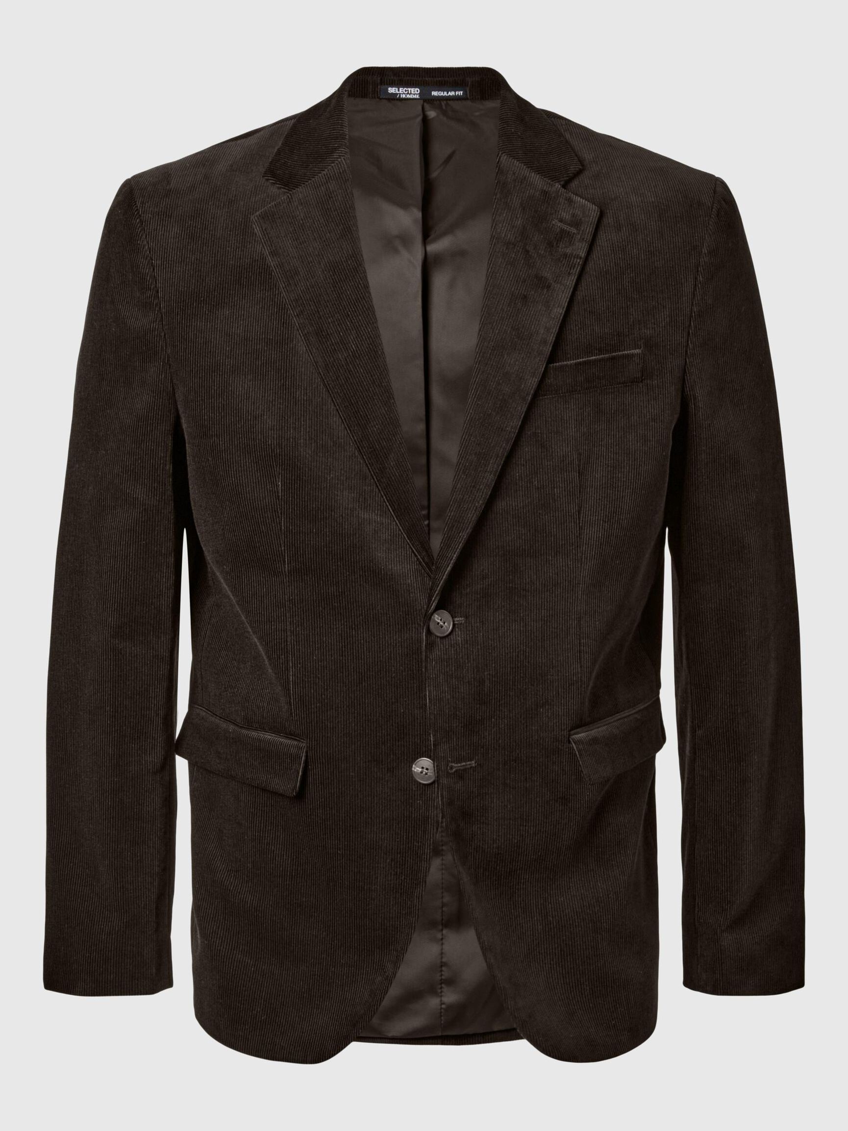 REGULAR FIT CORD BLAZER, Morel, highres