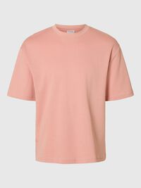 LOOSE FIT T-SHIRT, Rose Tan, highres