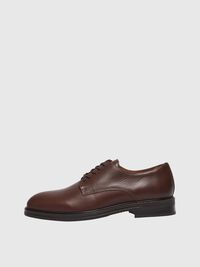 LEDER DERBY-SCHUHE, Demitasse, highres
