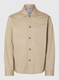 NORMAL PASSFORM BOMULL ÖVERSKJORTA, Pure Cashmere, highres