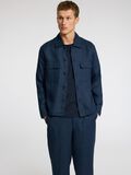 Selected RELAXED FIT T-SHIRT MIT RUNDHALSAUSSCHNITT, Outer Space, highres - 16099030_OuterSpace_008.jpg