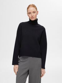 DZIERGANY SWETER, Black, highres