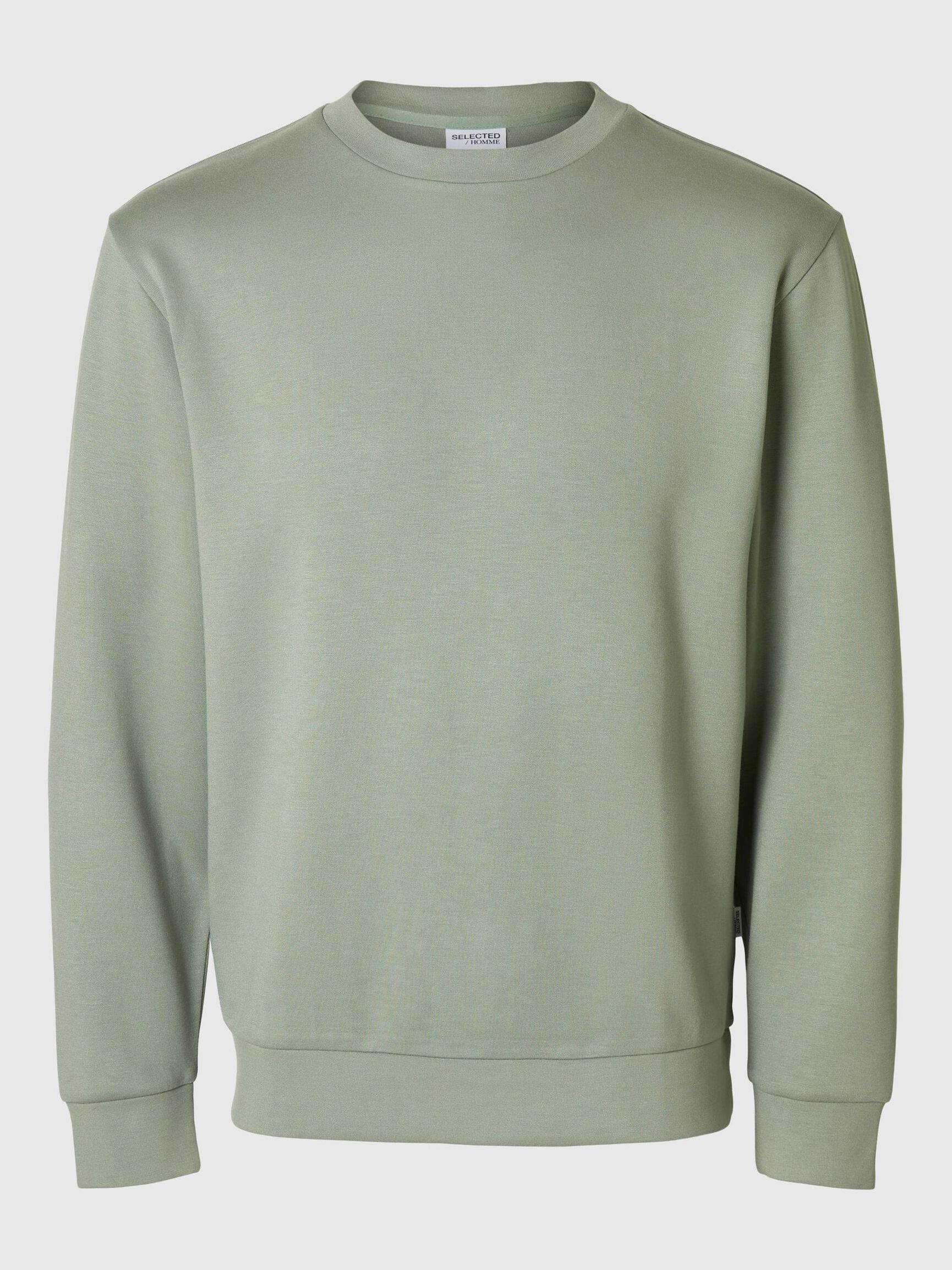 VISCOSE BLEND SWEATSHIRT, Iceberg Green, highres