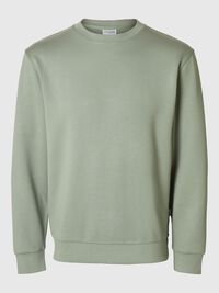 VISCOSE BLEND SWEATSHIRT, Iceberg Green, highres