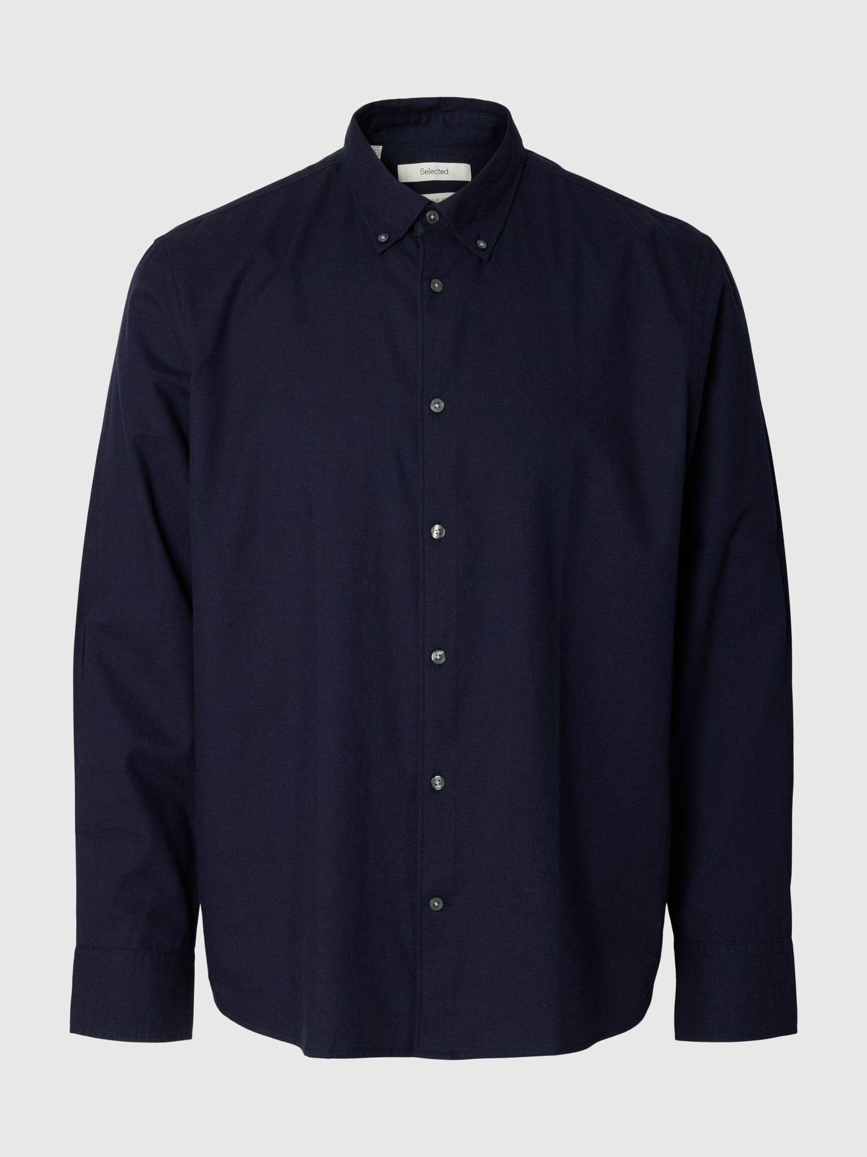 COTTON LONG SLEEVED SHIRT, Sky Captain, highres