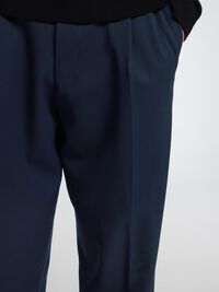 220 LOOSE FIT TROUSERS, Navy Blazer, highres