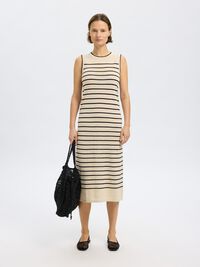 LINNENMIX MAXI JURK, Birch, highres