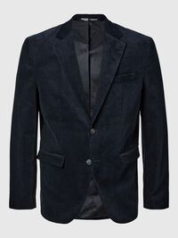 REGULAR FIT CORD BLAZER, Sky Captain, highres