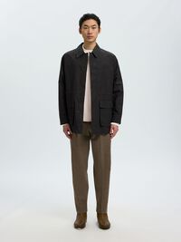 WOOL JUMPER, Silver Birch, highres