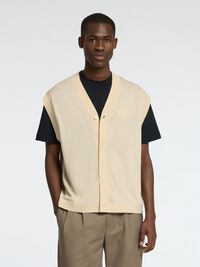 DZIANINOWA KAMIZELKA, Angora, highres