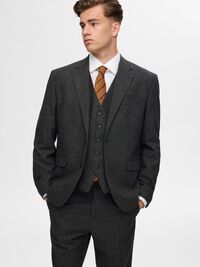 NORMAL PASSFORM BLAZER, Dark Green, highres