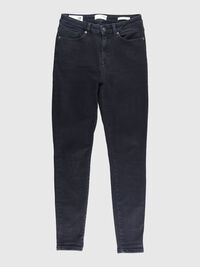 SORT SKINNY FIT JEANS, Black Denim, highres