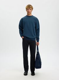COTTON BLEND SWEATSHIRT, Key Largo, highres