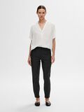 Selected CROPPED SLIM-FIT TROUSERS, Black, highres - 16093550_Black_005.jpg