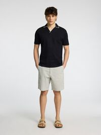 SEERSUCKER SHORTS, Kalamata, highres