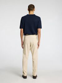DISEÑO CLÁSICO PANTALONES DE CORTE TAPERED, Oatmeal, highres
