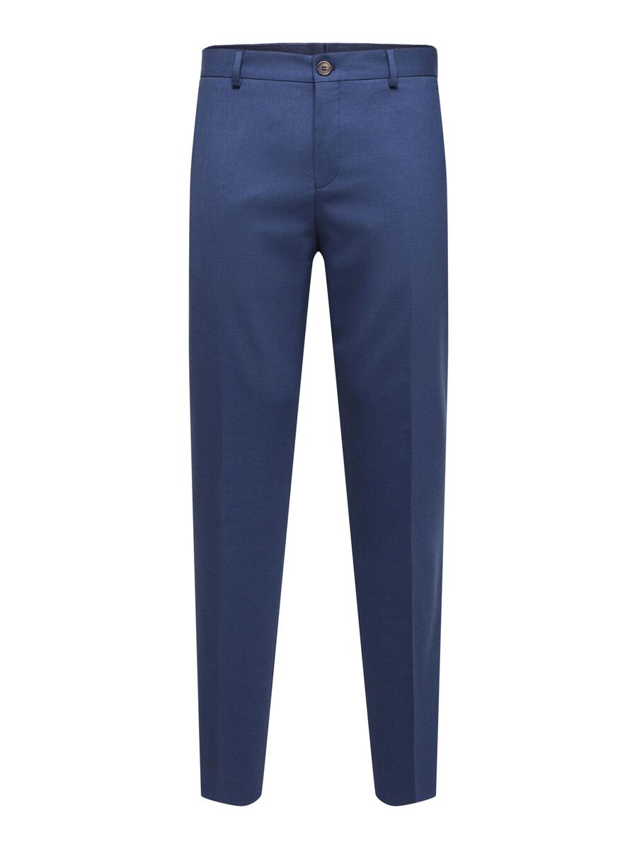 Selected GEWEBTER WOLLGEMISCH HOSE, Blue Depths, highres - 16087869_BlueDepths_001.jpg