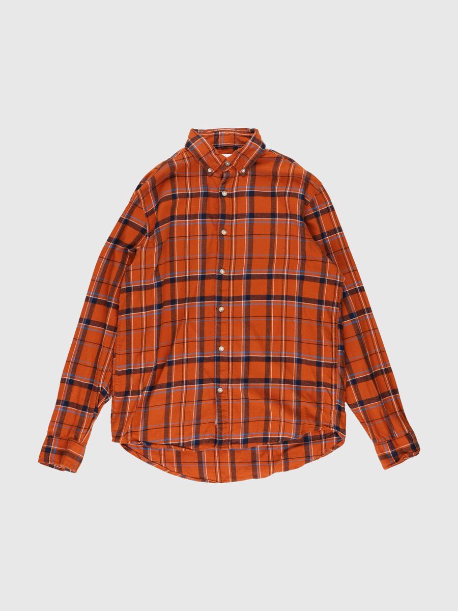 Selected PRENDA A CUADROS CAMISA, Bombay Brown, highres - 80000441_BombayBrown_952906_001.jpg