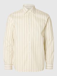 REGULAR FIT SHIRT, Egret, highres