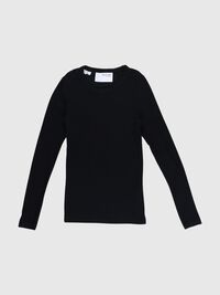 LONG-SLEEVED T-SHIRT, Black, highres