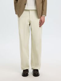 220 LOOSE FIT BROEK, Silver Birch, highres