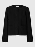 Selected 100 % ULL STRIKKET CARDIGAN, Black, highres - 16097339_Black_001.jpg