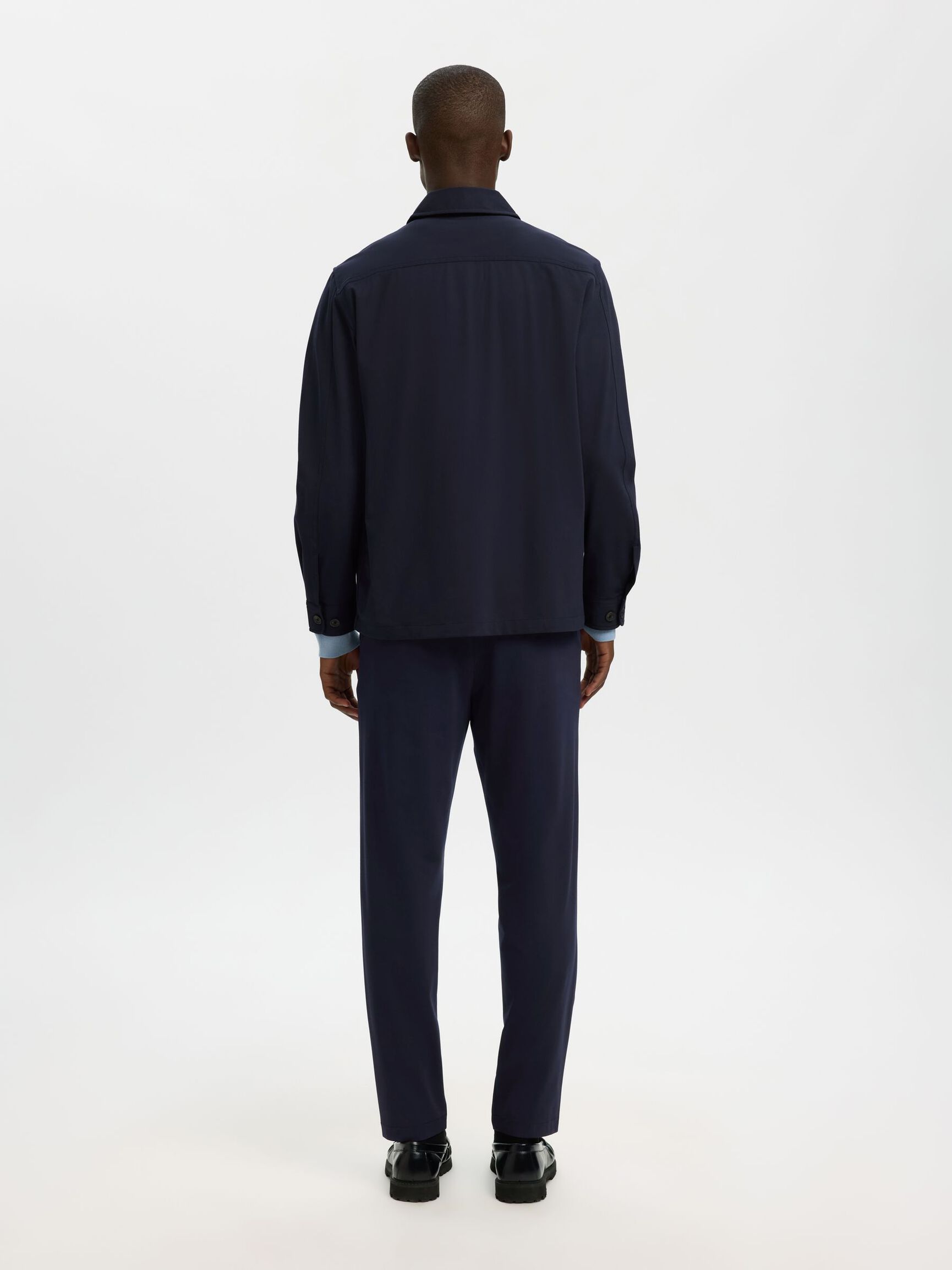 CAMICIA OVER, Dark Sapphire, highres