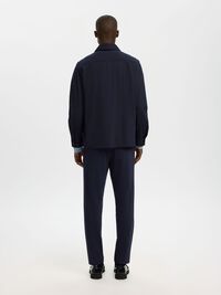 CAMICIA OVER, Dark Sapphire, highres