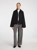 Selected 100 % COTON VESTE COURTE, Black, highres - 16097785_Black_005.jpg