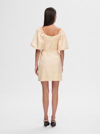 SCHULTERFREIES MINIKLEID, Sandshell, highres