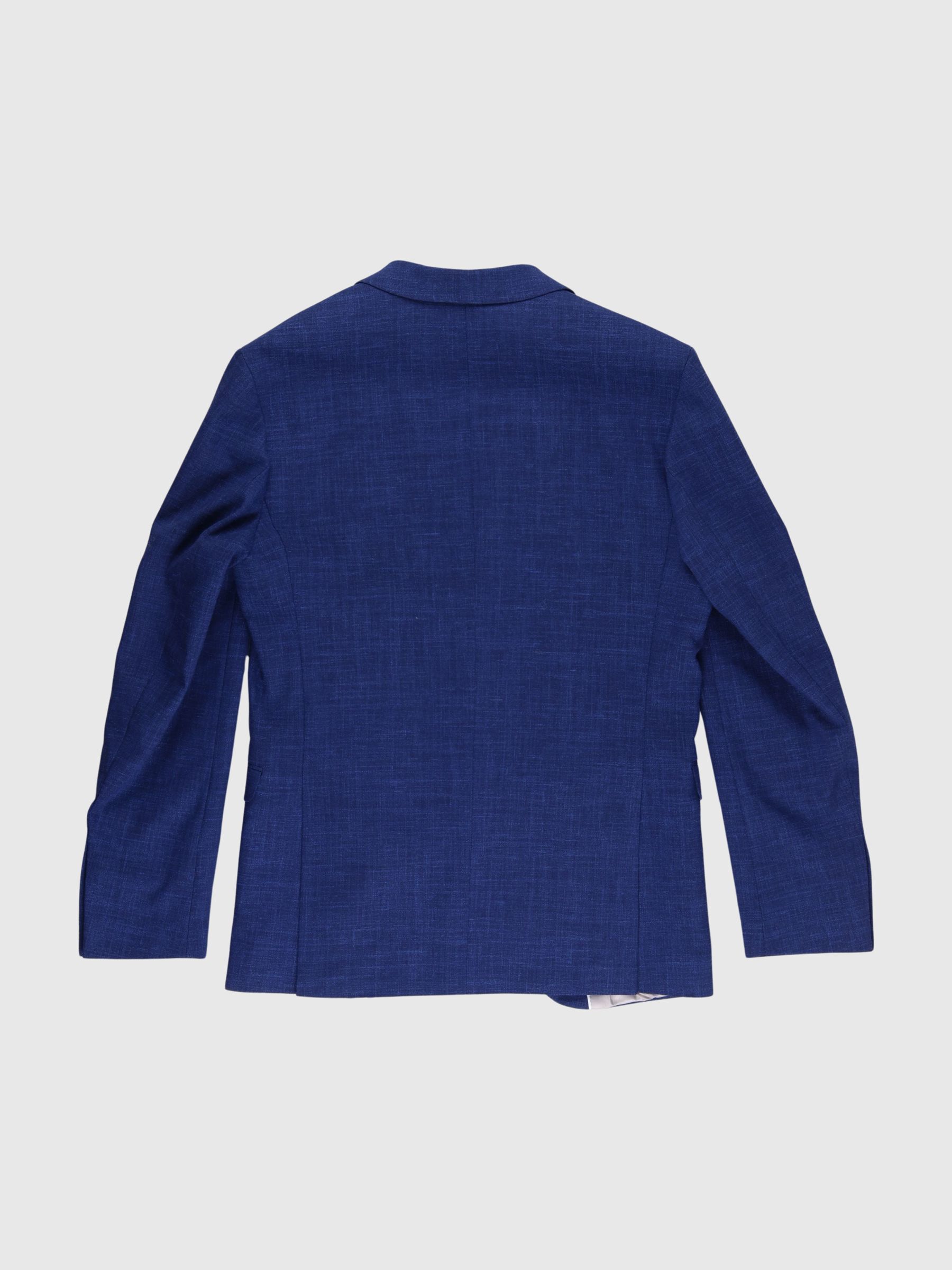 SLIM FIT ENKELTRADET - BLAZER, Estate Blue, highres