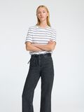 Selected STRIPED BOXY FIT T-SHIRT, Bright White, highres - 16087918_BrightWhite_1157107_008.jpg