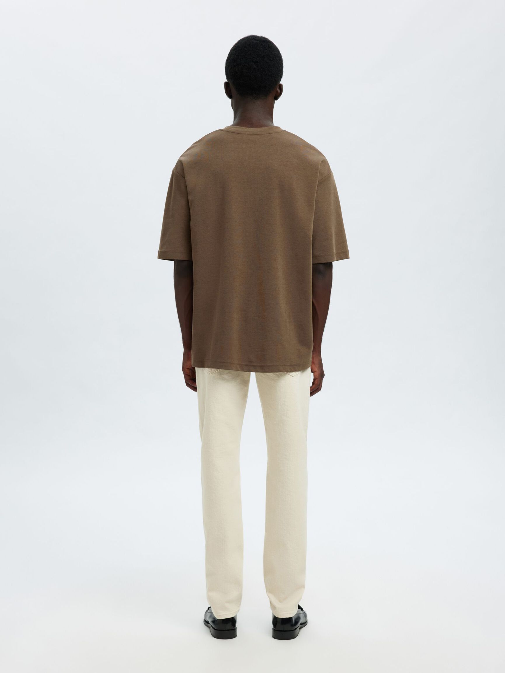 LOOSE FIT T-SHIRT, Chocolate Chip, highres