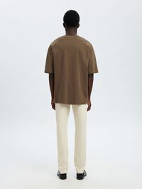 LOOSE FIT T-SHIRT, Chocolate Chip, highres