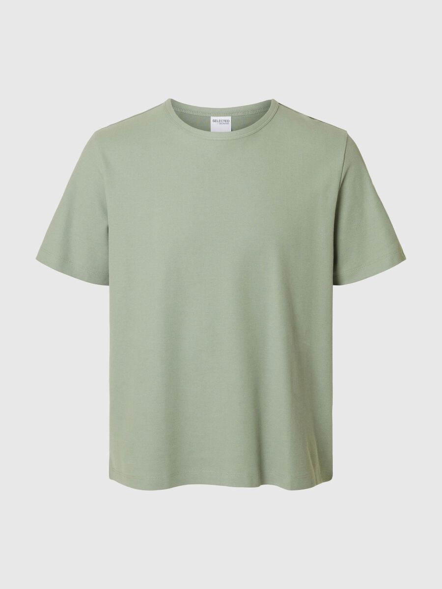 Selected CLASSIQUE T-SHIRT, Iceberg Green, highres - 16089518_IcebergGreen_001.jpg