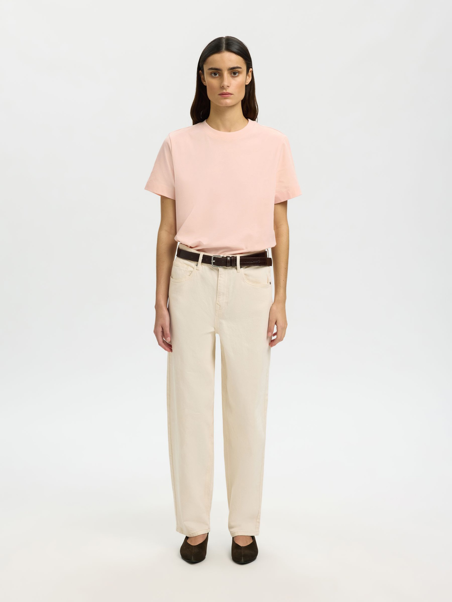 BOXY T-SHIRT, Pale Dogwood, highres