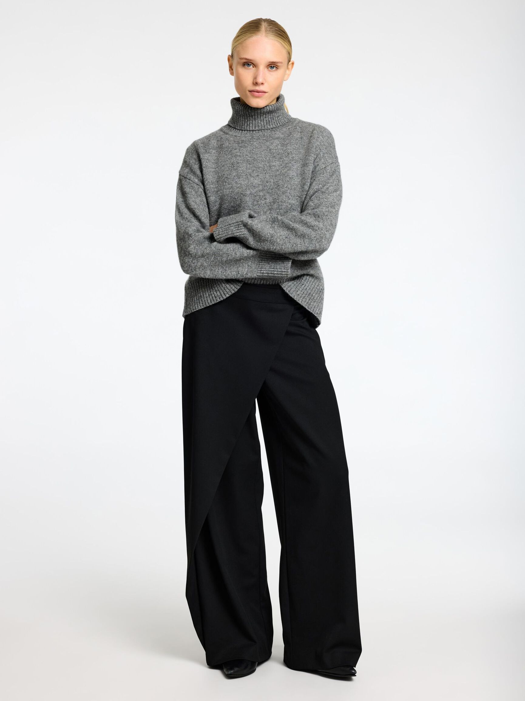 NEULE, Medium Grey Melange, highres
