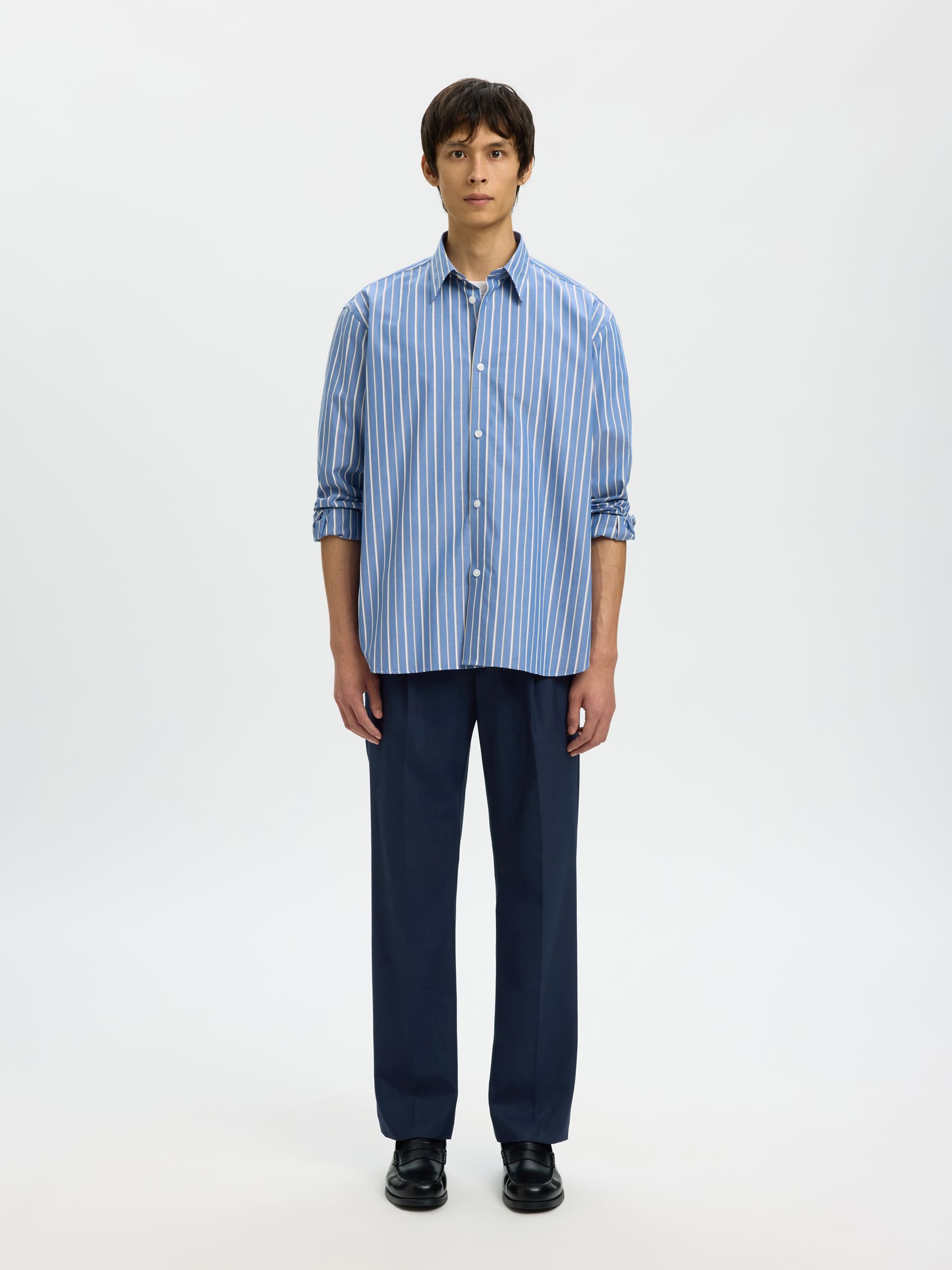 WOLLMIX 196 STRAIGHT LEG HOSE, Sky Captain, highres