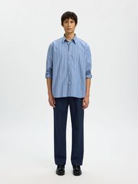 WOLLMIX 196 STRAIGHT LEG HOSE, Sky Captain, highres