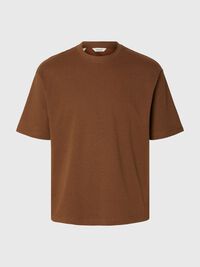LOOSE FIT T-SHIRT, Toffee, highres