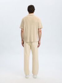KATOENMIX KORTE MOUWEN POLO, Pure Cashmere, highres