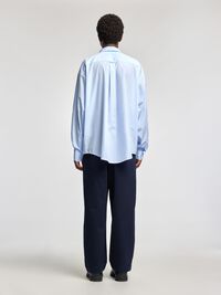 RELAXED FIT SHIRT, Cashmere Blue, highres