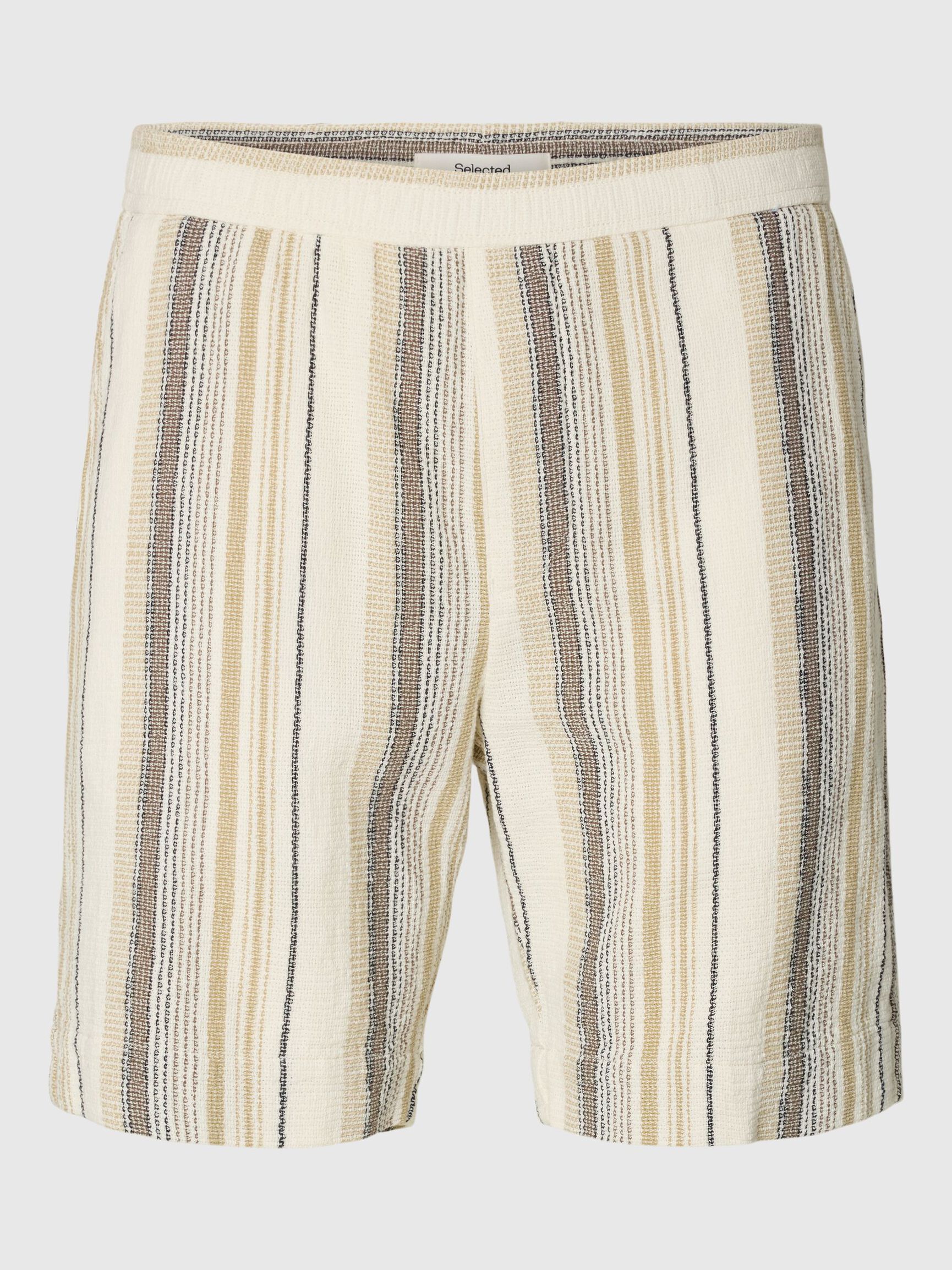 REGULAR FIT SHORTS, Egret, highres