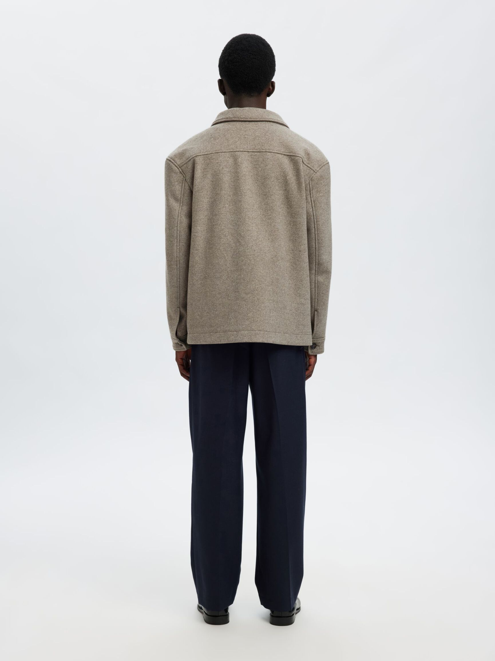 WOLLMIX SHACKET, Deep Taupe, highres