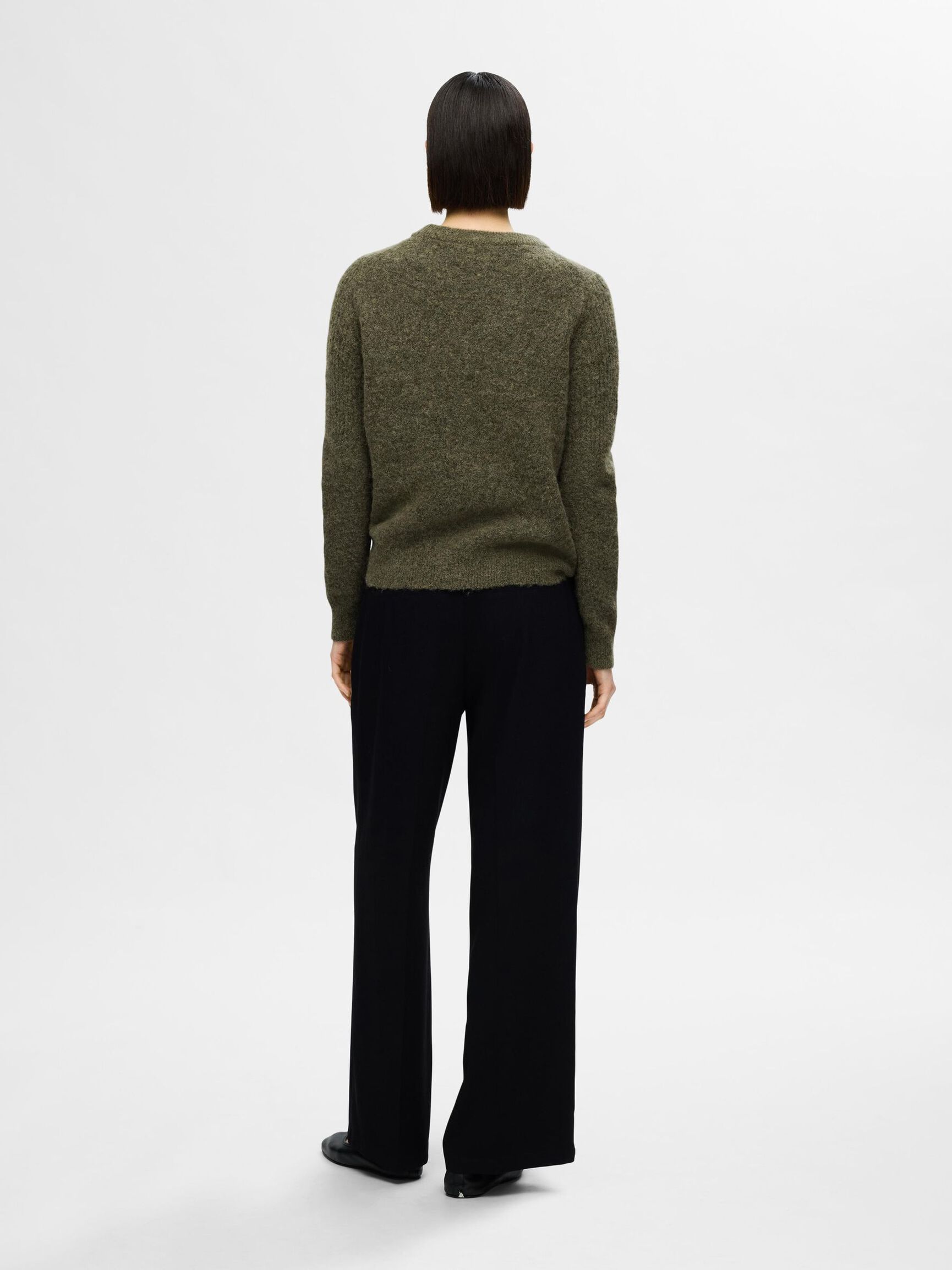 WOLLGEMISCH STRICK PULLOVER, Kalamata, highres