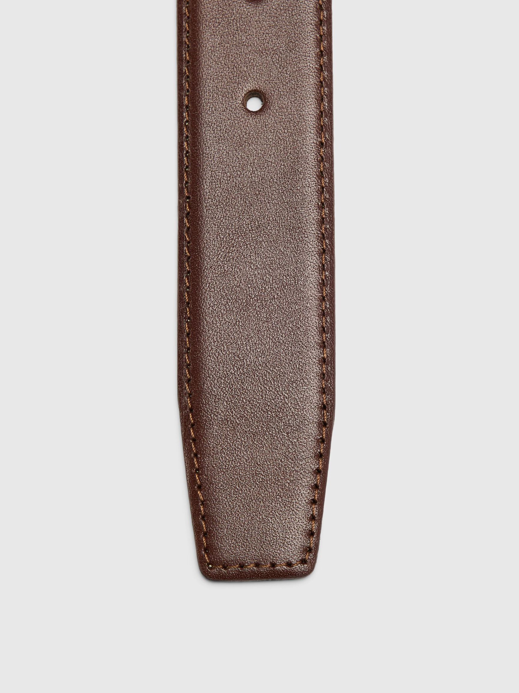 LEATHER  BELT, Rustic Brown, highres