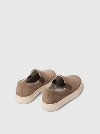 SUEDE TRAINERS, Greige, highres