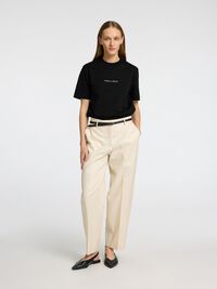 PRINTED RELAXED FIT T-SHIRT, Black, highres