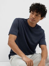LEINEN T-SHIRT, Sky Captain, highres