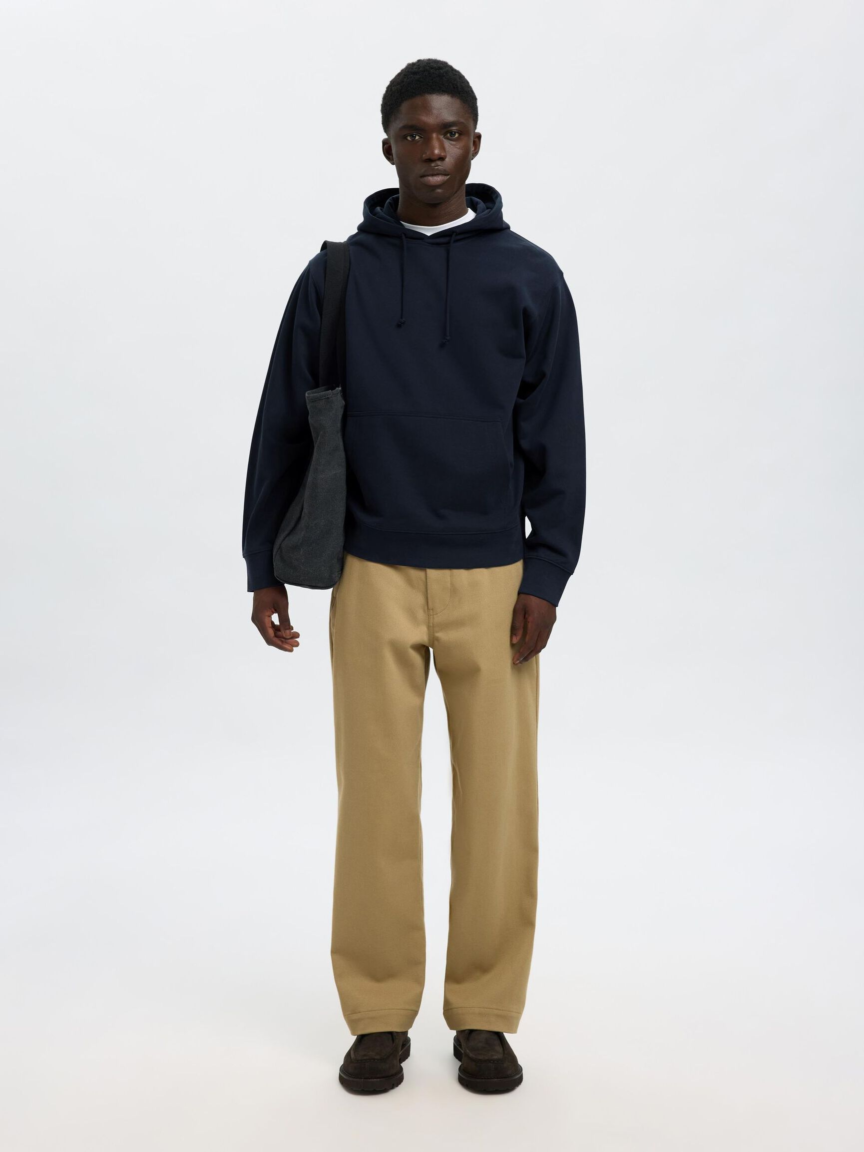 100 % COTON SWEAT À CAPUCHE, Dark Sapphire, highres